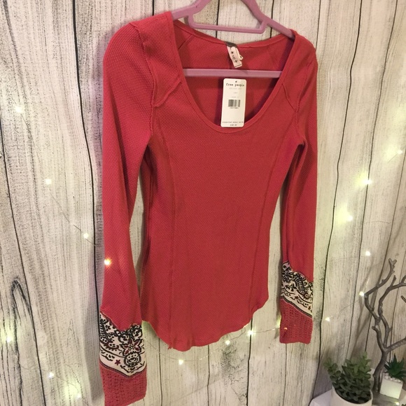 *HOST PICK* Free People Bandana Cuff Long Sleeve - Picture 5 of 8